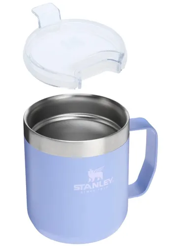 Kubek turystyczny z pokrywką Stanley Classic Legendary Camp Mug 0,35 l - hydrangea