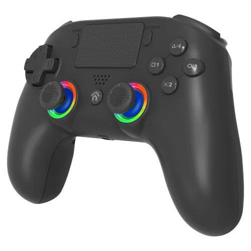 Pad Subsonic SA5716-1 Wireless LED Controller Black do PS5, PC Bezprzewodowy Czarny + Słuchawki LucidSound LS10P
