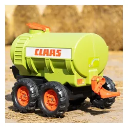 Falk Przyczepa Beczkowóz Cysterna Claas Dla Dzieci 3-7 Lat Do Traktora