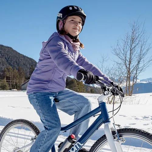 Kask rowerowy dziecięcy woom Kids black