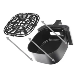 Air Fryer Frytkownica beztłuszczowa ELDOM FR45 Fritelo 4.2l z okienkiem do obserwacji postępów gotowania