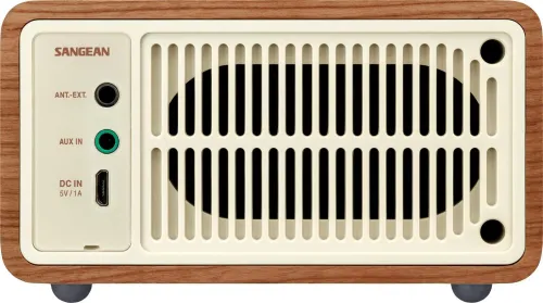 Radioodbiornik Sangean GENUINE MINI WR-7 Radio FM Bluetooth Orzech
