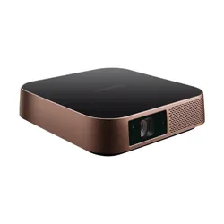 ViewSonic Projektor M2 - DLP projector - 3D - 802.11a/b/g/n wireless / Bluetooth 4.0 - matte black - 1920 x 1080 - 1200 ANSI lumens