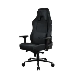 Fotel Arozzi Vernazza XL Supersoft Pure Black Gamingowy do 170kg Tkanina Czarny
