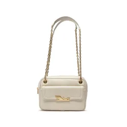 Geanta Patrizia Pepe 8b0067 / L046-W338 alb murdar