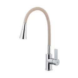 Bateria KFA ARMATURA Rumba Duo 6553-925-51 Chrom-beżowy