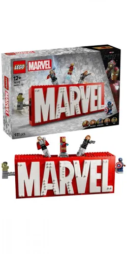 LEGO Super Heroes кирпичики 76313 MARVEL логотип с минифигурками