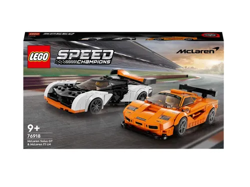 LEGO Speed Champions 76918 McLaren Solus GT ve McLaren F1 LM