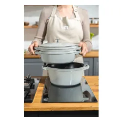 Zestaw garnków Staub 40508-388-0 Indukcja Żeliwo 4 elementy