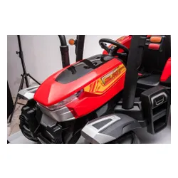 Duży Traktor Na Akumulator Dla Dziecka Blt-206 Przyczepa 24V 2X200W Pilot LED Eva Pasy Bluetooth