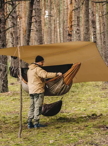 Hamak Lesovik Draka - golden brown