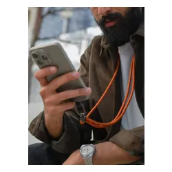 Pasek do telefonu Orbitkey Crossbody Phone Strap - terracotta