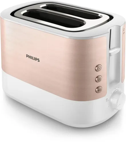 Toster Philips HD2638/11 Ruszt do bułek Rozmrażanie 1050W