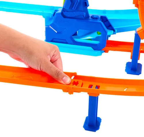 Tor Hot Wheels Stunt Tracks Rajdowy Cyklon JHK73