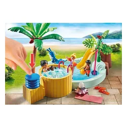 Playmobil Zestaw figurek My Life 71529 Basen dla dzieci z jacuzzi