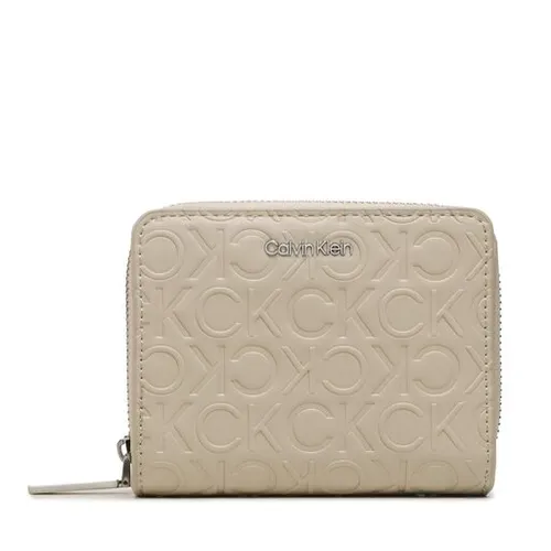 Маленький женский кошелек Calvin Klein CK Must Wallet с клапаном Md-Emb Mn K60K610950 PEA