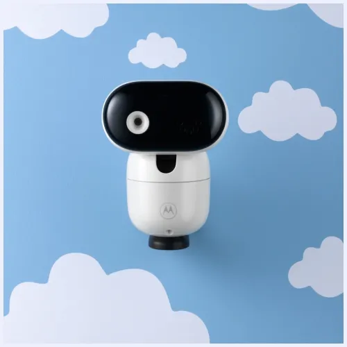 Kamera do elektronicznej niani Motorola PIP1510 Pan & Tilt biały