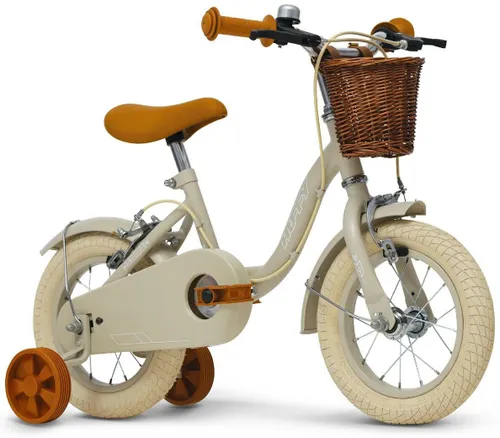 Rower dziecięcy HUFFY Retro Vintage 14 cali dla chłopca Szary mat