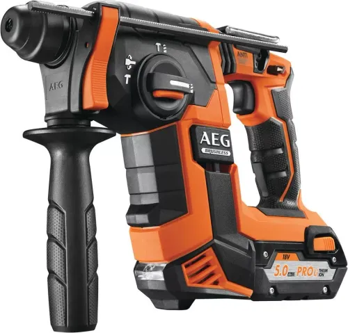 AEG PowerTools BBH 18BL LI-502C zımba (+piller, şarj cihazı)