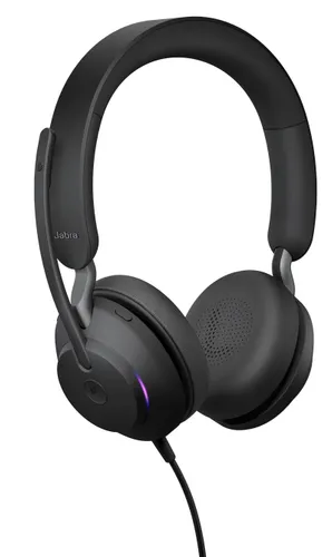 Słuchawki nauszne JABRA Evolve2 40 SE UC Czarny