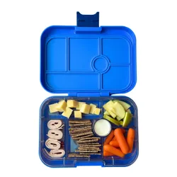 Szczelna średnia śniadaniówka Yumbox Original - surf blue / rocket