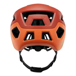 Kask rowerowy LAZER Coyote KinetiCore Rdzawo-pomarańczowy mat MTB z możliwością zamontowania lampki (rozmiar L)