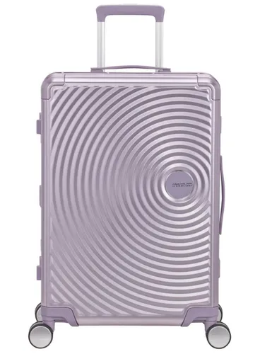 Walizka średnia American Tourister Soundbox Alu - stormy lilac