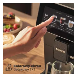 Ekspres Sencor SES 9470BK Kawa mrożona Szerokość 31cm
