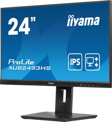 Monitor iiyama ProLite XUB2493HS-B6 24" Full HD IPS 100Hz 0,5ms MPRT