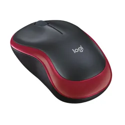 Myszka Logitech M185 Czarno-czerwony