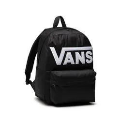 Vans vechi Skool picătură Rucsac VN0A5KHPY281 Negru / alb