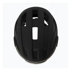 Kask rowerowy UVEX Stride Visor black matt/lite mirror silver