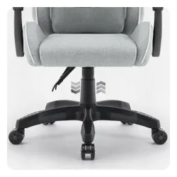 Fotel gamingowy CABRO C500 Szaro-Biały