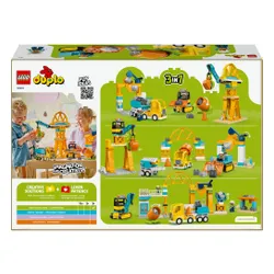 LEGO 10476 DUPLO Plac budowy z pojazdami 3 w 1