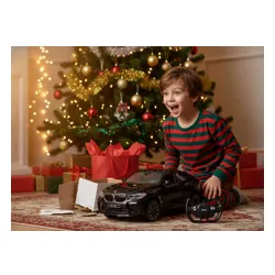 Zdalnie sterowany samochód COIL auto RC pilot BMW X6 M LED 1:14 pojazd czarny