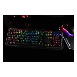 Klawiatura Modecom Volcano Hammer Brown switch (K-MC-HAMMER-U-BROWN-RGB-DE)