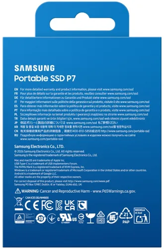 Dysk SAMSUNG P7 2TB SSD