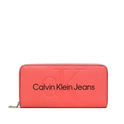 Большой женский кошелек Calvin Klein Jeans Sculpted Mono Zip Around Mono K60K607634 TCO