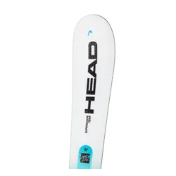 Narty dziecięce HEAD SUPERSHAPE TEAM + wiązania HEAD JRS 4.5 z GRIP WALK - Długość (cm) - 107