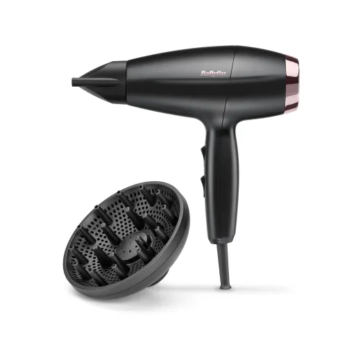 Suszarka do włosów BaByliss 6153DE 2000W Jonizacja Dyfuzor Zimny nawiew 2000W 2 prędkości 3 temperatury