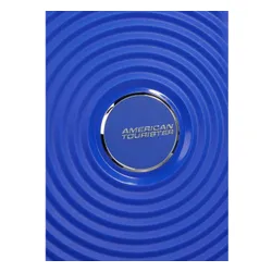 Walizka średnia Soundbox American Tourister - cobalt blue