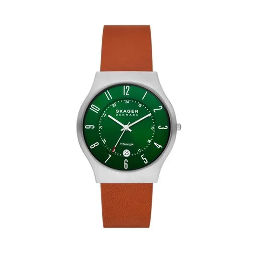 Часы Skagen Sundby Skw6908 Green / Brown