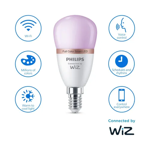 Żarówka LED Philips E14 P45 4,9W 40W