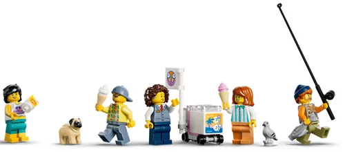LEGO City 60506 Tramwaj przy plaży, zestaw klocków 7+