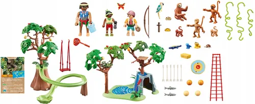 Playmobil 71142 Уилтопия тропическая игровая площадка