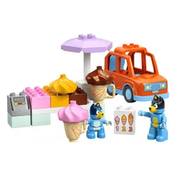 LEGO Klocki DUPLO Bluey 10458 Wyprawa po lody z Bluey