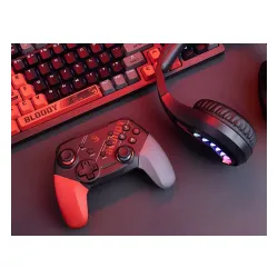 Pad A4tech GPW50 Sports Red RF do PC, PS3, Android Bezprzewodowy Czarny