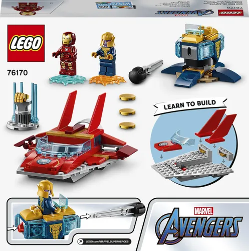 LEGO Marvel Iron Man vs Thanos (76170)