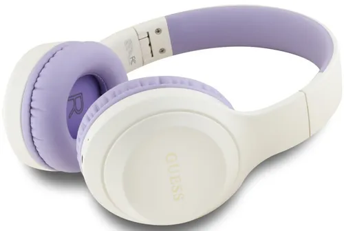 Słuchawki nauszne GUESS + Słuchawki douszne GUESS Fioletowy