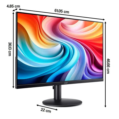 Monitor ACER SA273P1BIP 27" 1920x1080px IPS 144Hz 4 ms [GTG]